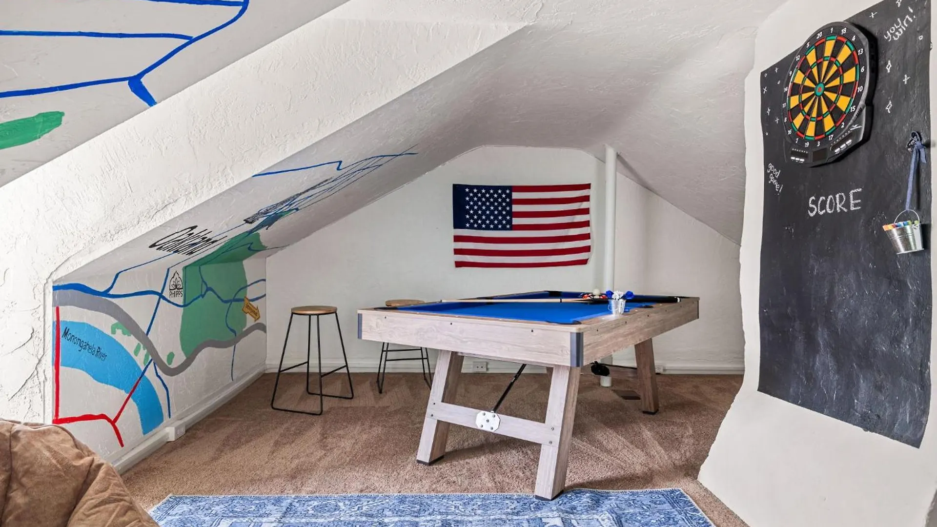 Eclectic Home - Pool Table & Games - Near Downtown Pittsburgh Nyaraló